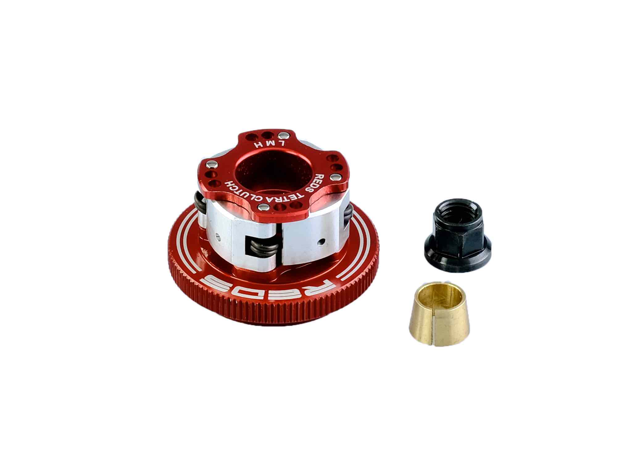 REDS TETRA-X CLUTCH ADJUSTABLE 4 ALU SHOES KIT OFF ROAD 32mm