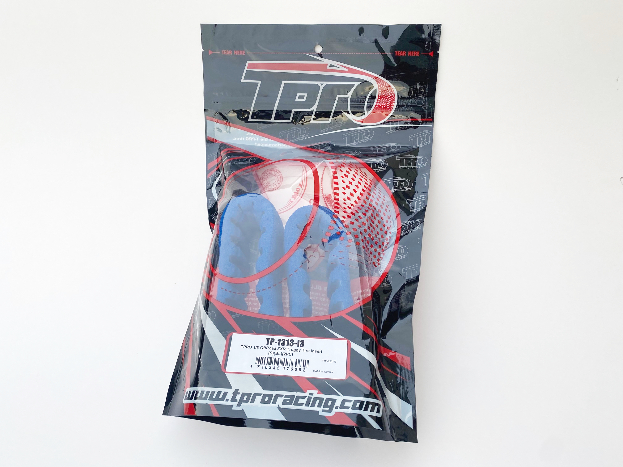 TPRO 1/8 OffRoad Truggy ZXR Pro Insert medium (blue) (2)