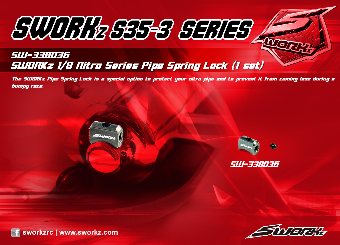 SWORKz Exhaust Spring Protection  (1 set)