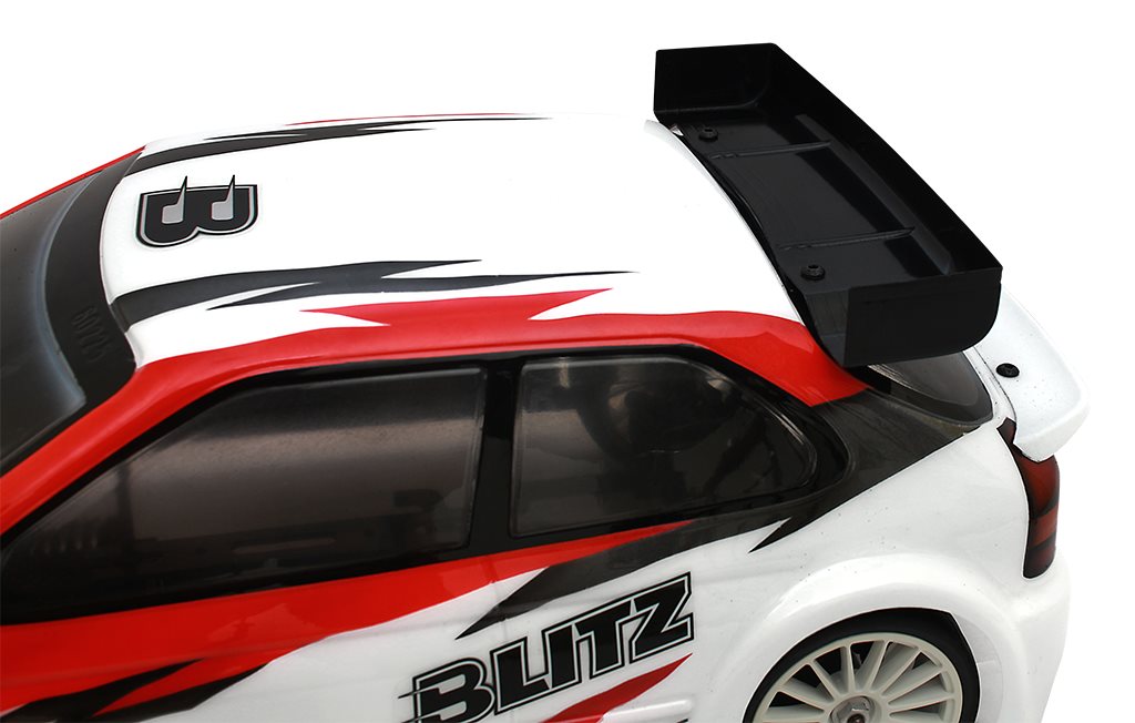 BLITZ EK9 1/10 190mm Fronti Touring Car Bodyshell 0,7mm incl. Wing