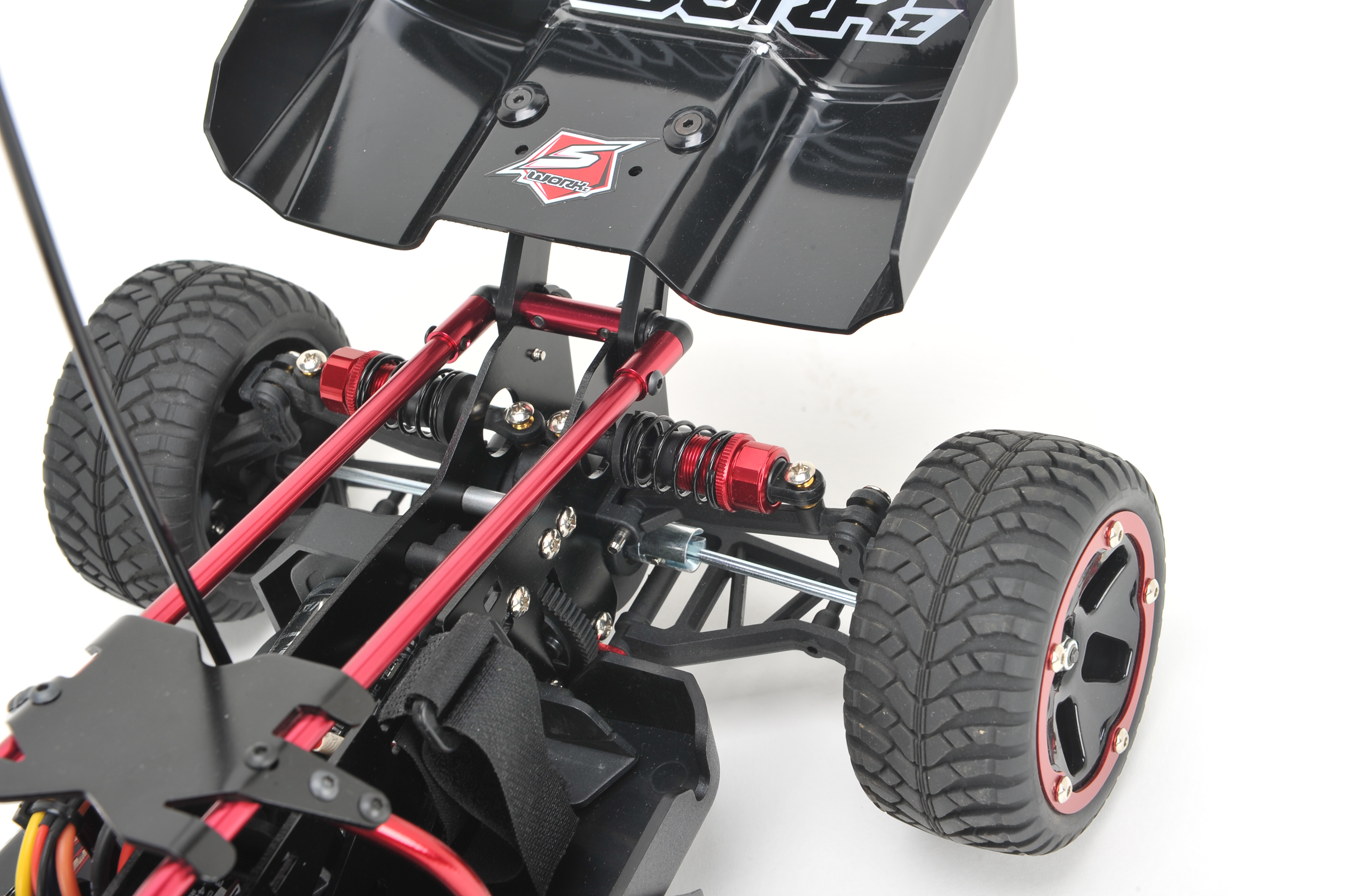 SWORKz Fox4x4 1/10 Elektric Brushless Fun Buggy RTR (rot)