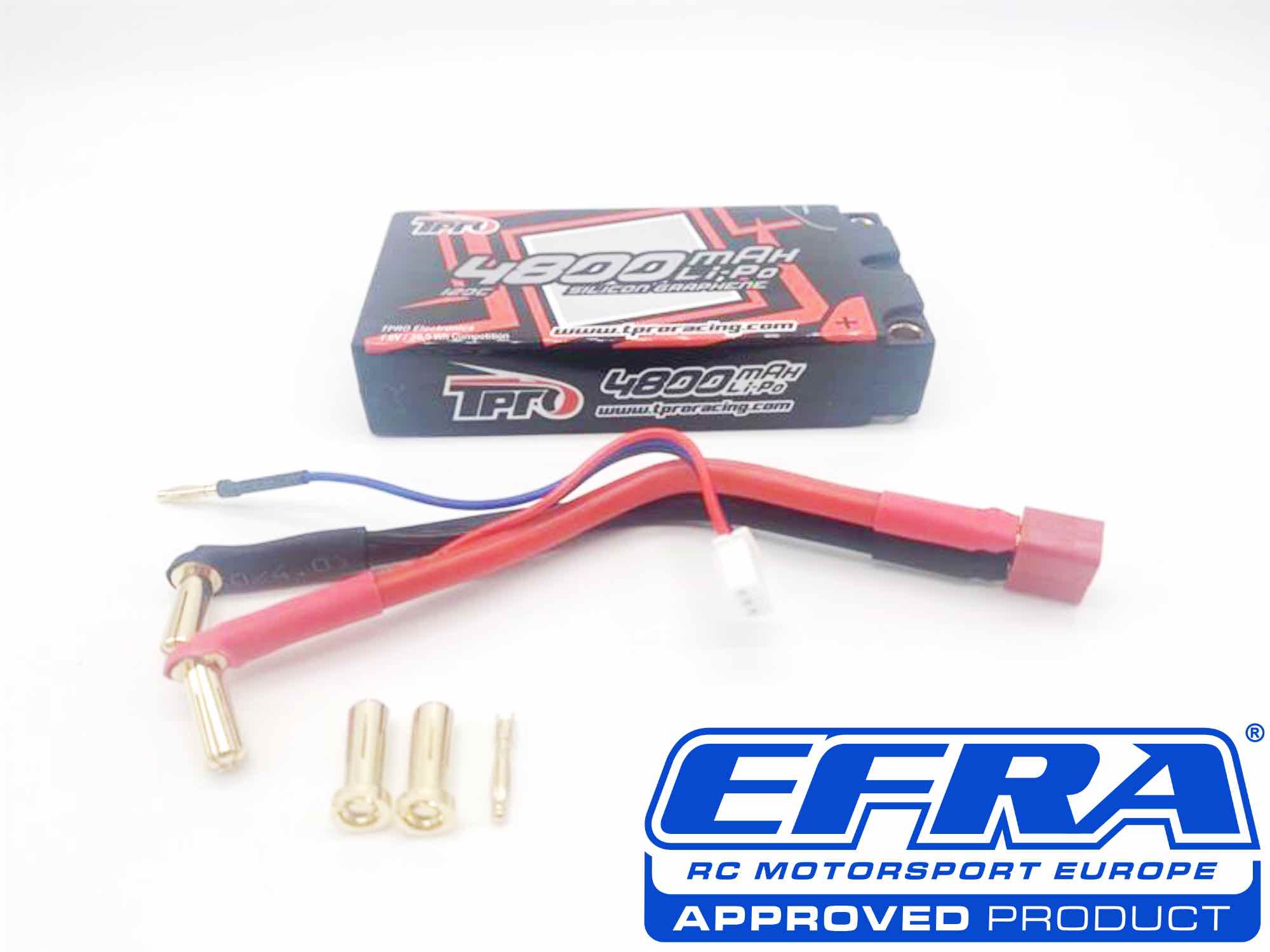 TPRO Electronics HV LIPO Competition 7,6V 4800mAh 120C 5mm Shorty LCG