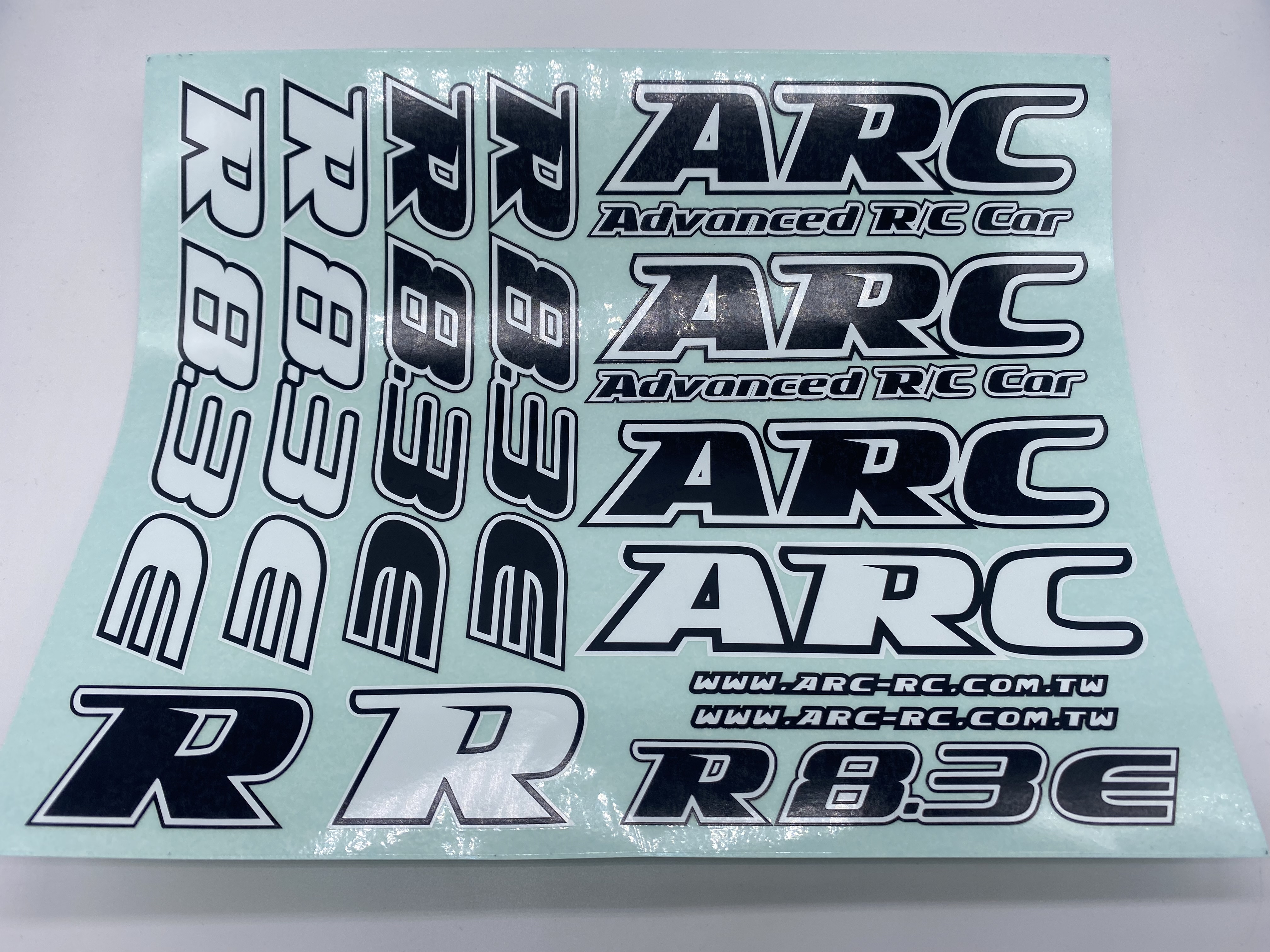 ARC R8.3E Decals