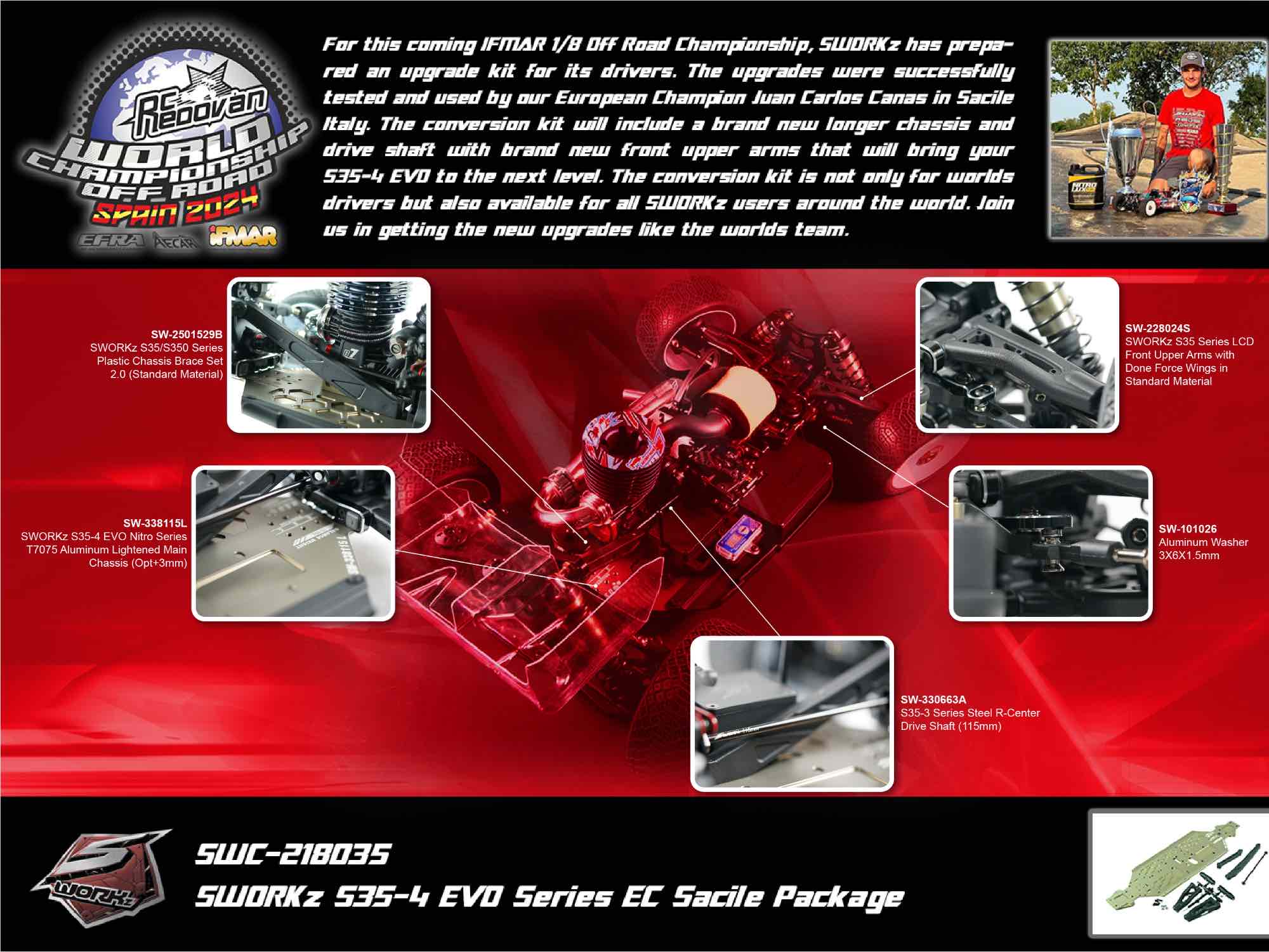 SWORKz S35-4 EVO Series EC Sacile Package