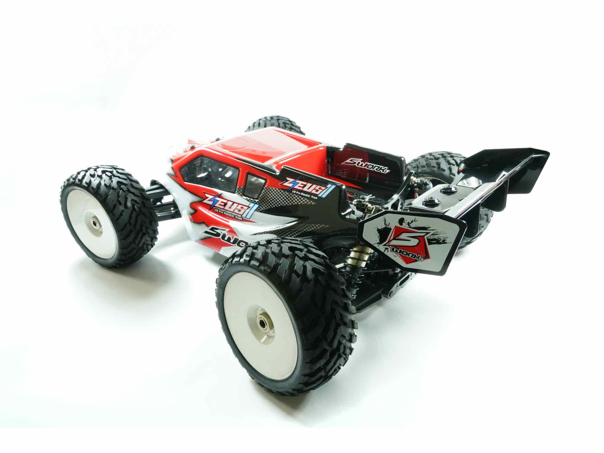 SWORKz ZEUS II 1/8 Pro Monster Truck Brushless Power Kit