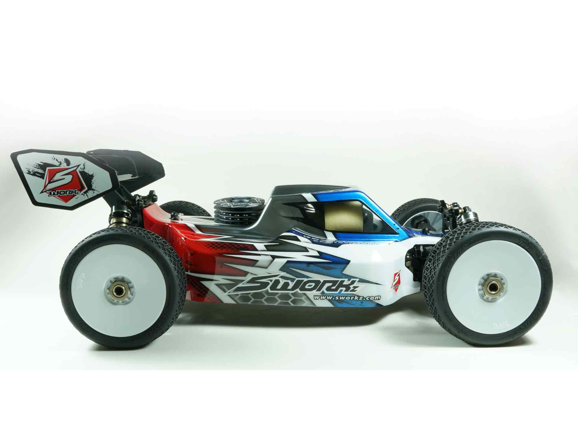 SWORKz S35-4 EVO 1/8 Pro Nitro Buggy Kit 