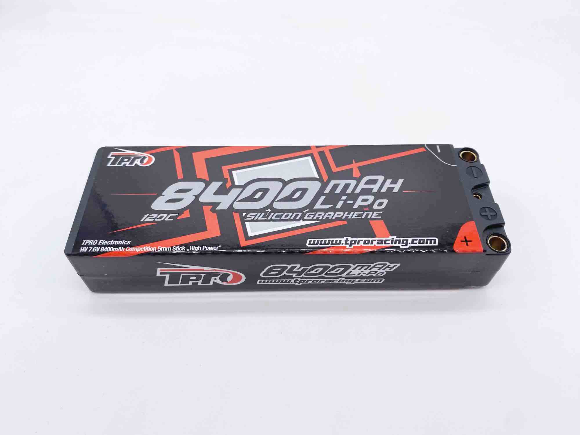 TPRO Electronics HV LIPO Competition 7,6V 8400mAh 120C 5mm High Power