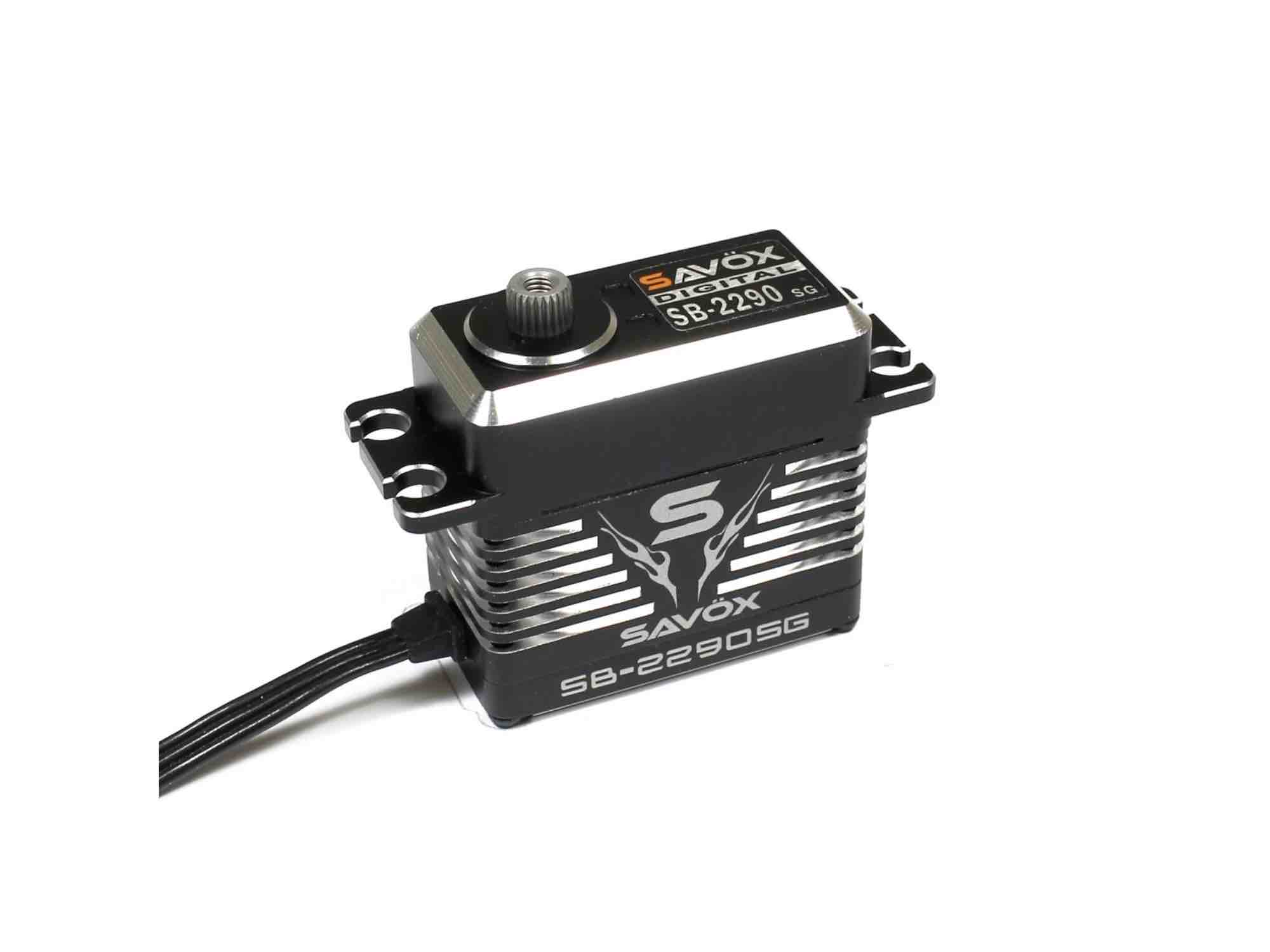 SAVÖX SB-2290SG Standard Size Digital Brushless Servo Aluminium Case 7,4V 50kg/0,11sek