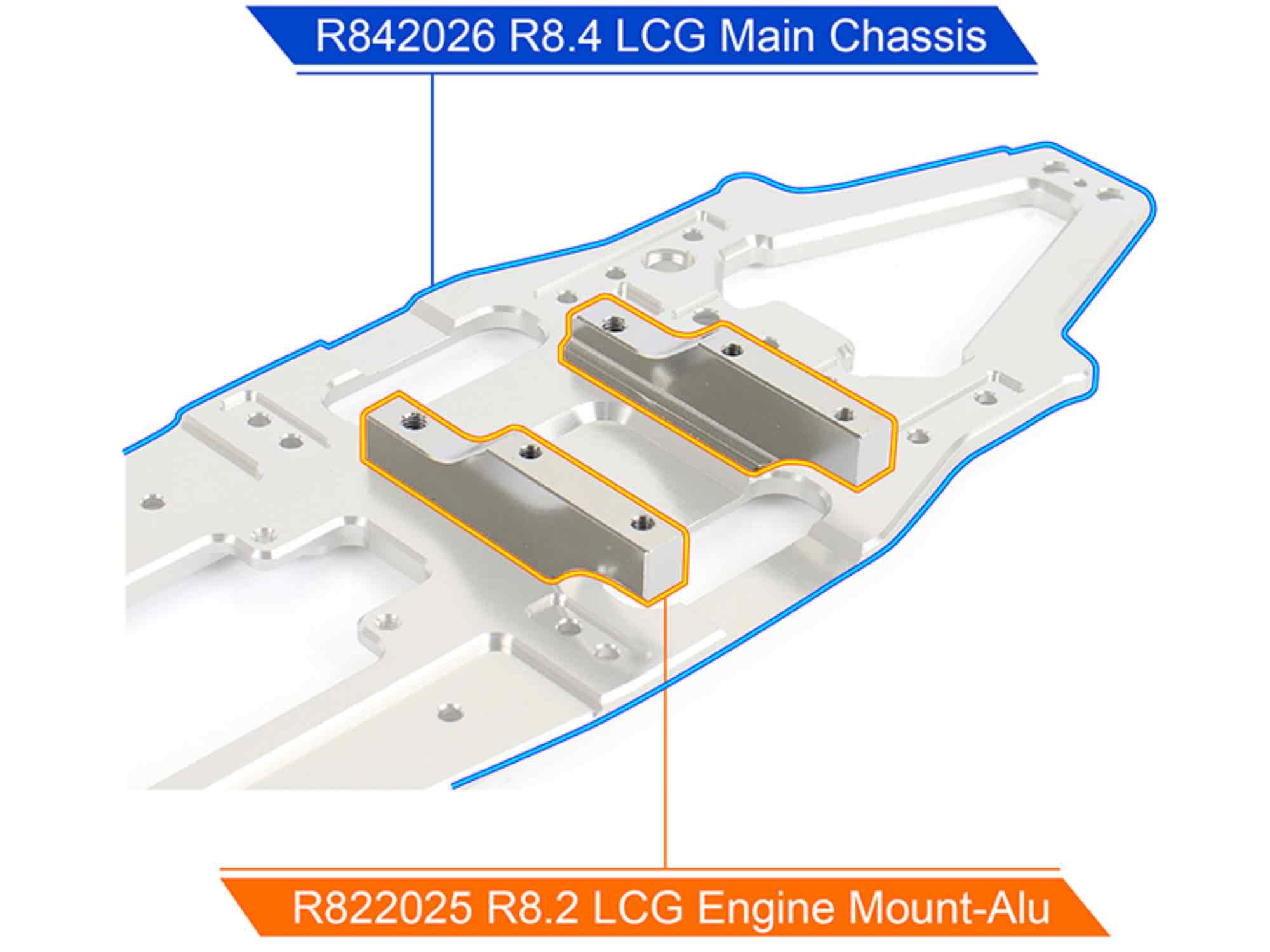 ARC R8.4 LCG 1/8 Nitro Onroad Kit