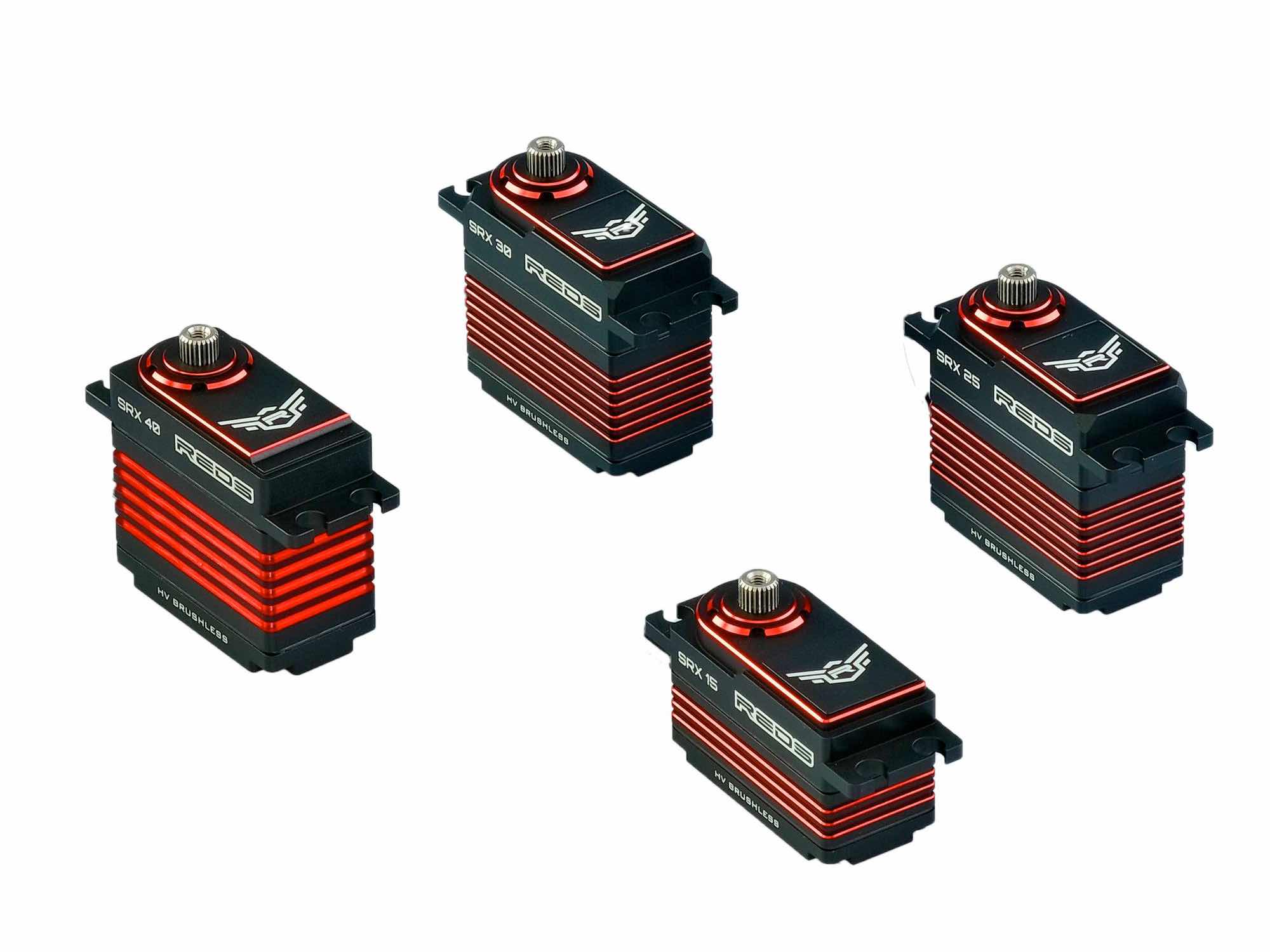 REDS  SRX 25 Standard Alu Servo Brushless, HV, Digital 7,4V 25,3kg/0,06sec 