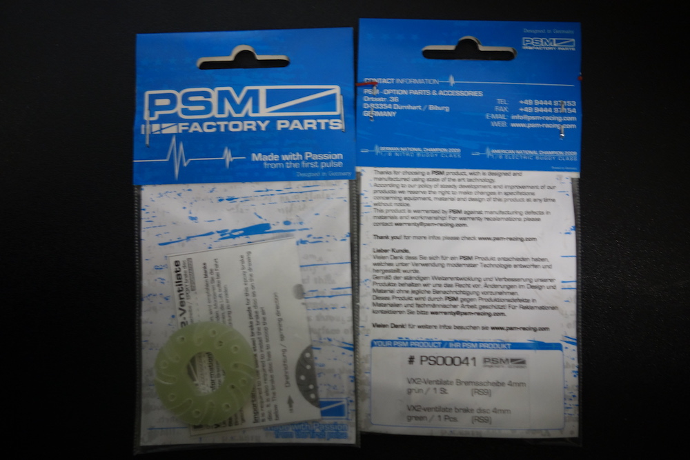 PSM brake disc VX2 Ventilate epoxy 4 mm Crono