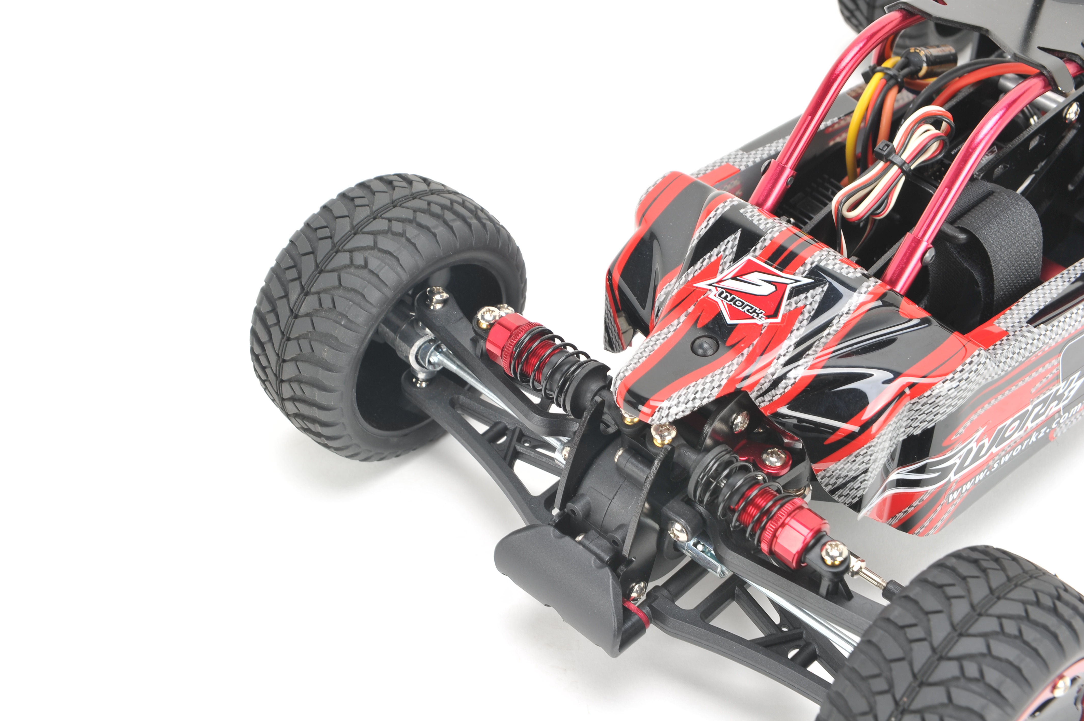 SWORKz Fox4x4 1/10 Elektric Brushless Fun Buggy RTR (rot)