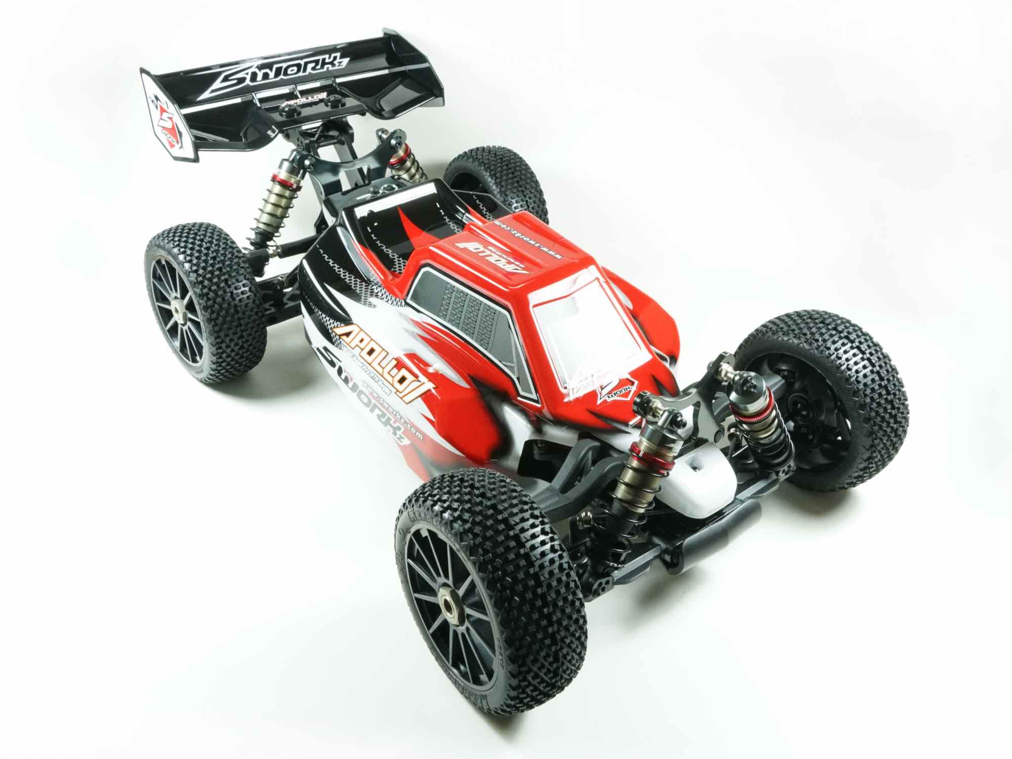 SWORKz Apollo 1/8 Brushless Power Buggy Pro RTR with Prepainted Body Shell