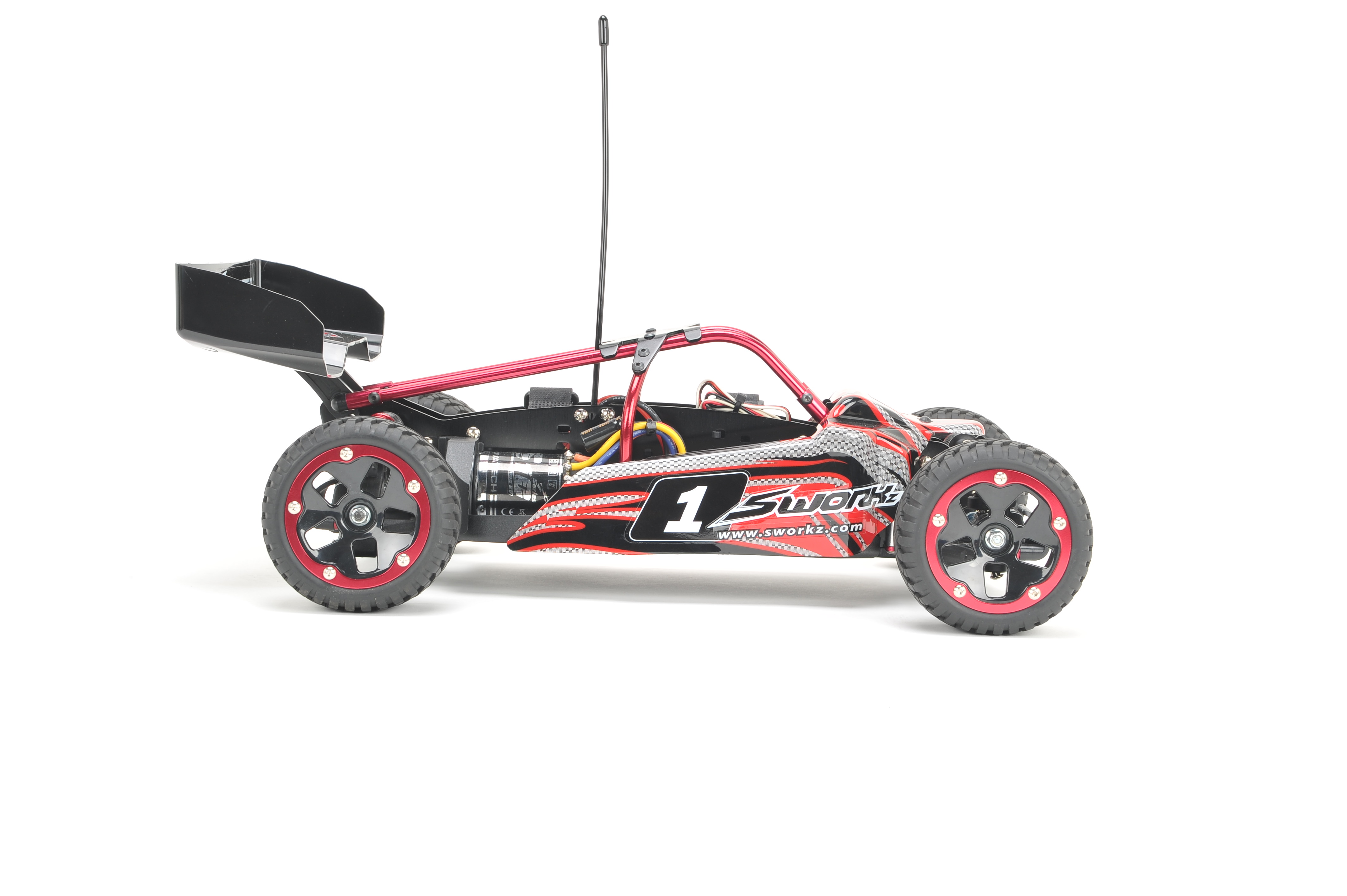 SWORKz Fox4x4 1/10 Elektric Brushless Fun Buggy RTR (rot)