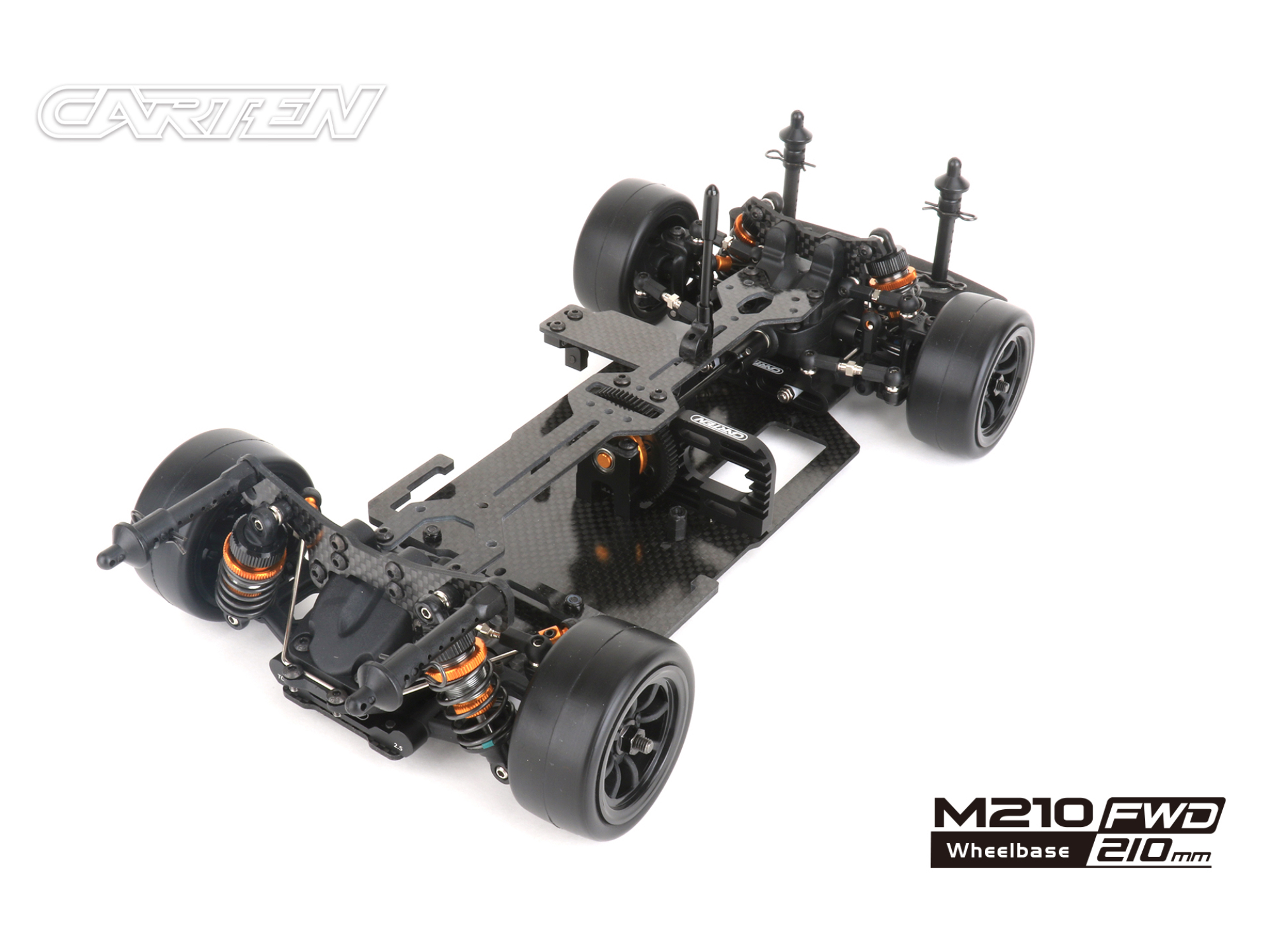 CARTEN M210FWD 1/10 M-Chassis Kit 225mm