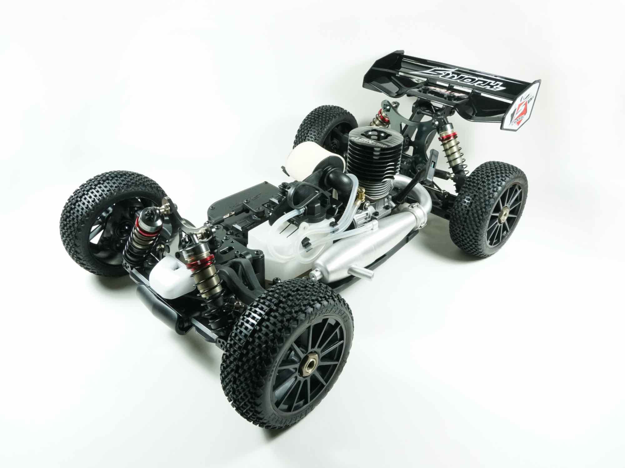 SWORKz Apollo 1/8 Nitro Power Buggy Pro RTR with Prepainted Body Shell